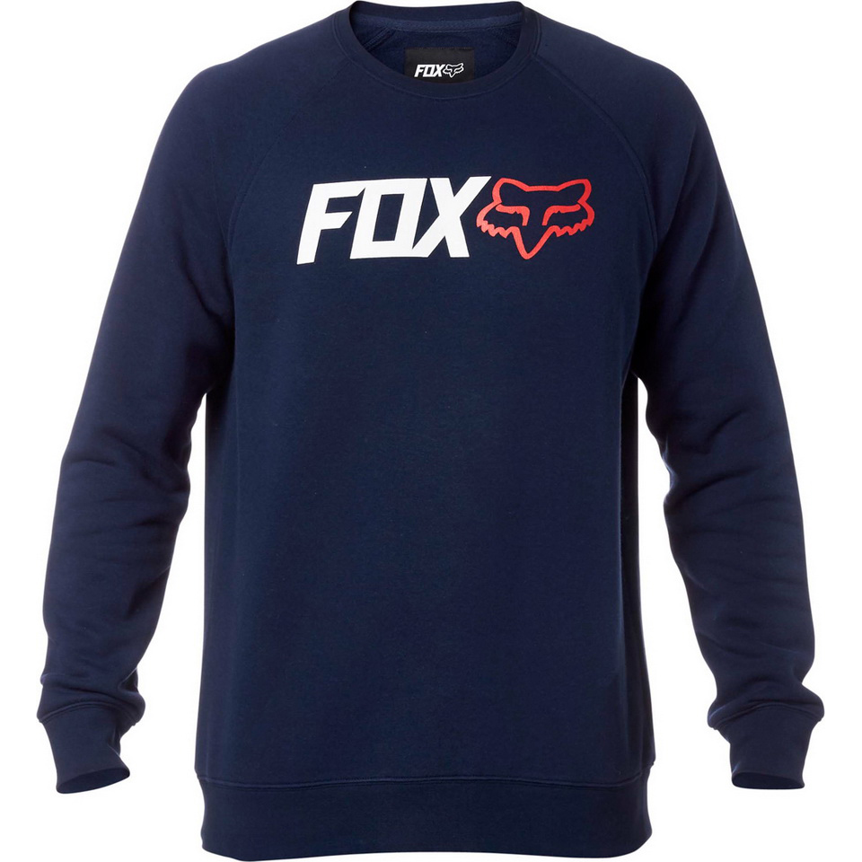 Fox Legacy Crew pulóver - indigó - XL