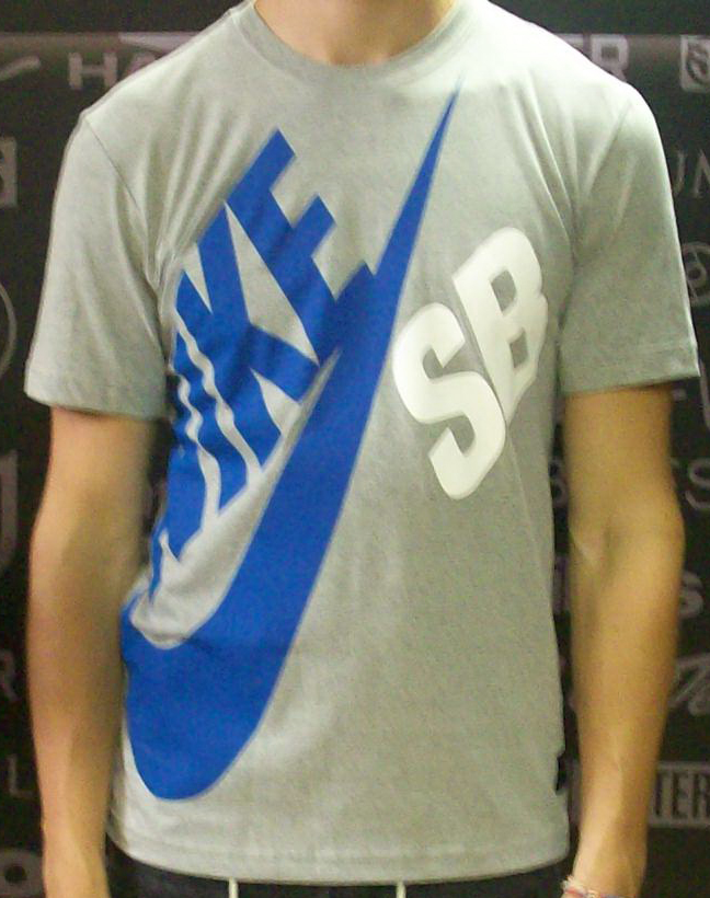 Nike SB Big póló - szürke L