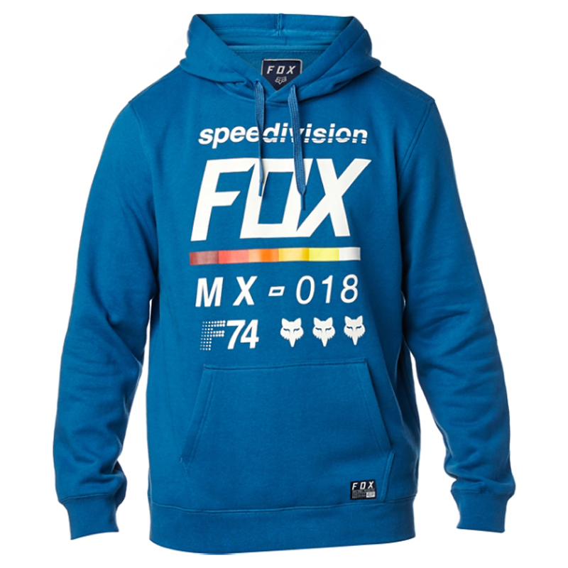 Fox District 2 pulóver - kék - XL