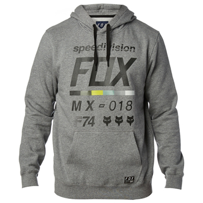 Fox District 2 pulóver - szürke - M