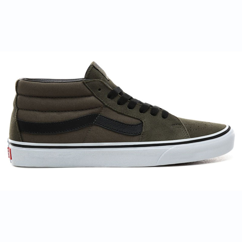 Vans SK8 Mid cipő - zöld/fehér - 8.5